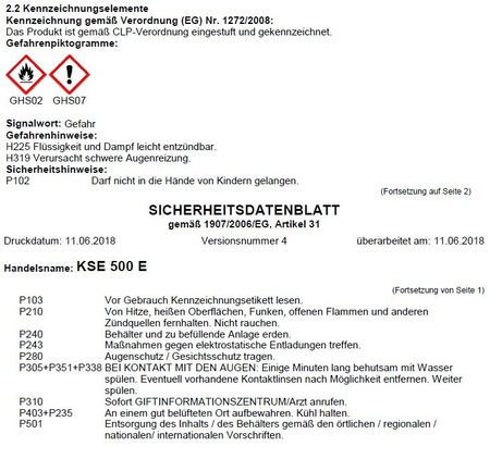 REMMERS KSE 500 E Elastifizierter Steinfestiger auf Kieselsäureester 30 L