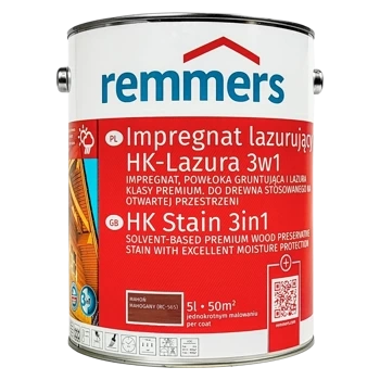 Remmers HK Lasur Holzlasur Holzschutz - Mahagoni  5 L