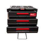 Milwaukee MODULARE WERKZEUGKASTEN PACKOUT 3 DRAWER TOOL BOX 560 x 410 x 360 IP65