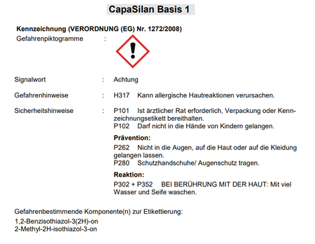 CAPAROL CapaSilan Silikatfarbe Silikat Mineralmatte Innenfarben Wand 10 L Weiß