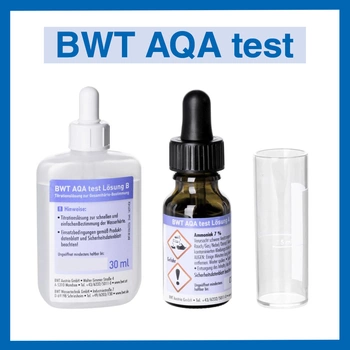 BWT AQUATEST Test zur Bestimmung der Wasserhärte Prüfset Härteprüf Set