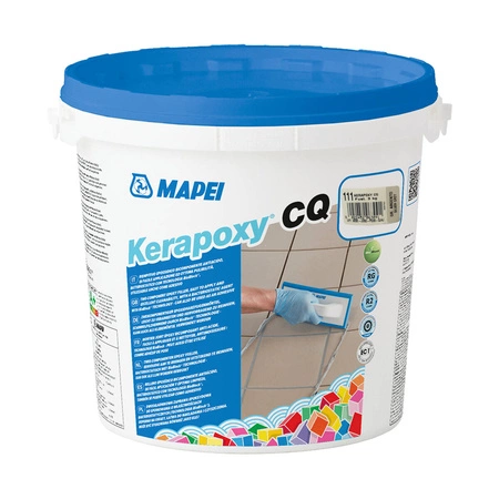 MAPEI Kerapoxy CQ  Epoxidharz Fugenmörtel Fliesen 3 KG Nr 111 Silbergrau