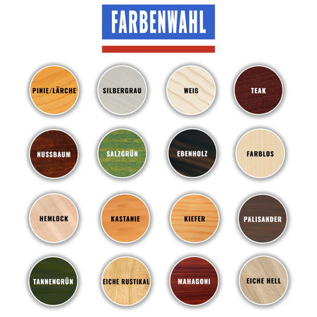 Remmers Aidol HK Lasur 2,5 L Holzlasur Holzschutz - SALZGRÜN