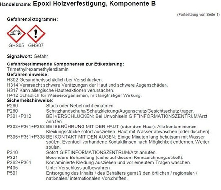 Outlet Remmers Epoxi-Holzverfestigung auf Epoxidharzbasis 1 KG