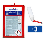 Set REMMERS KIESOL 10 KG Verkieselung Abdichtung + 3 Dosierkartuschen