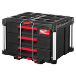 Milwaukee MODULARE WERKZEUGKASTEN PACKOUT 3 DRAWER TOOL BOX 560 x 410 x 360 IP65