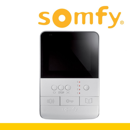 Somfy Videosprechanlage V100 Video-Türsprechanlage Funkmodul Farbdisplay RTS