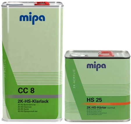 Mipa 2K-HS25-Premium-Klarlack "CC8", +Härter(kurz)