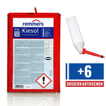 Set REMMERS KIESOL 10 KG Verkieselung Abdichtung + 6 Dosierkartuschen