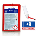 Set REMMERS KIESOL 10 KG Verkieselung Abdichtung + 9 Dosierkartuschen