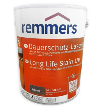 Outlet Remmers Dauershutz-Lasur Langzeit-Lasur UV 5 L Holzschutz - Palisander