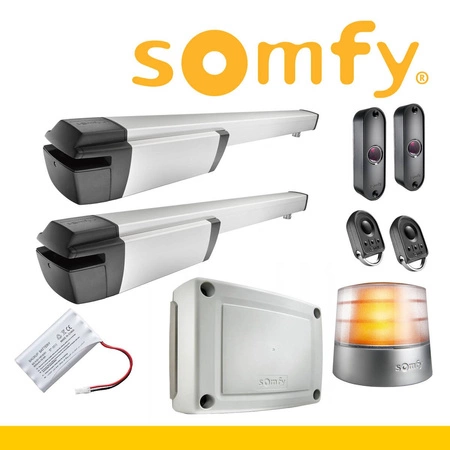 OUTLET Somfy Ixengo L 24V Comfort Pack iO Drehtorantriebe 2-flüglig 