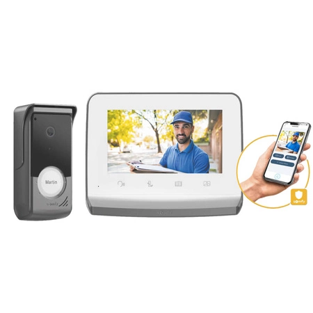 Somfy Video-Gegensprechanlage V350 1871229 Connect RTS Video-Türsprechanlage