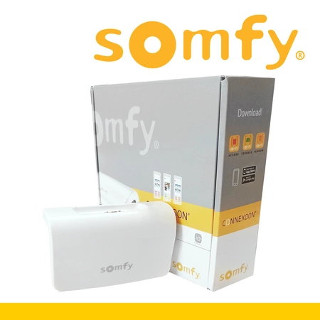 Somfy Connexoon IO Steuerung Einstiegslösung Smart Home io-homecontrol Click&Go!