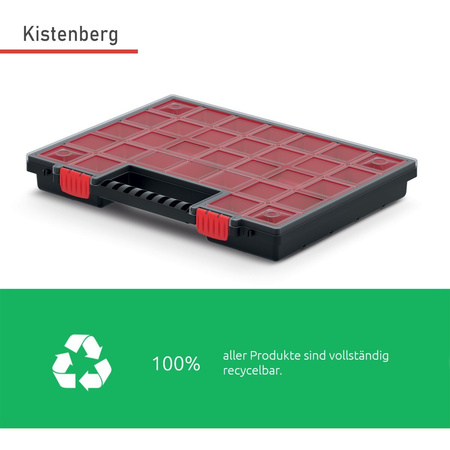 Kistenberg NORB Organiser KNO40305B Robuster Korpus 399 x 303 x 50 mm