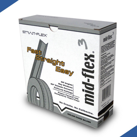 STRAIT-FLEX MID-FLEX MF300 Eckschutzschiene 77mm x 15m für Innenecken/Außenecken