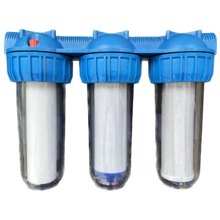 IBO Wasserfilter Vorfilter 3-Stufen Wasserfilterpatronen