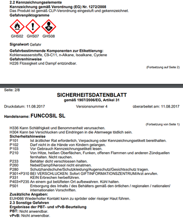 Remmers Funcosil SL farblos UV-Beständigkeit, hydrophobierende Imprägnierung 5L