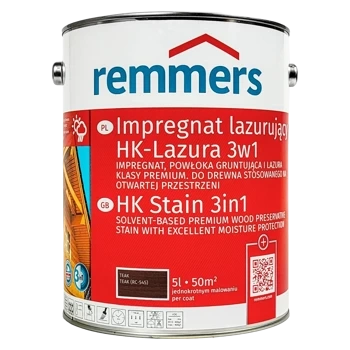 Remmers HK Lasur Holzlasur Holzschutz - Teak 5 L 