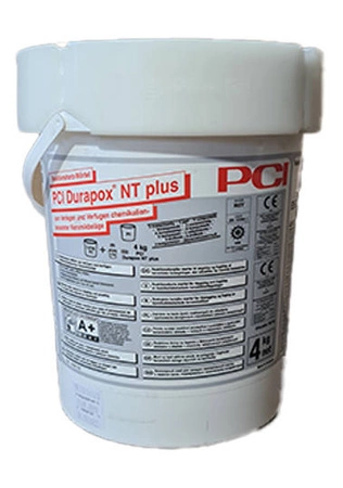 PCI Durapox NT plus Reaktionsharz Klebemörtel Keramikbeläge 4 KG 31 zementgrau