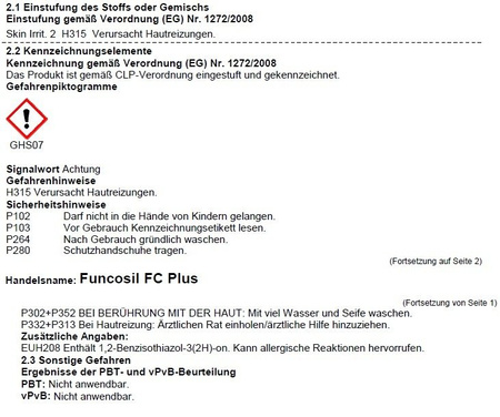 Remmers Funcosil FC PLUS 5 L Imprägnierung auf Silan Cremeform