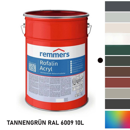 Remmers ROFALIN ACRYL TANNENGRÜN RAL 6009 10L