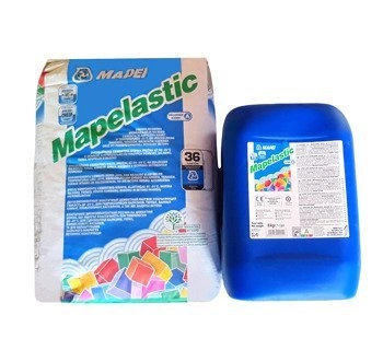 MAPEI Mapelastic 2K Flächenabdichtung Dichtschlämme Abdichtung Balkon Terrasse 