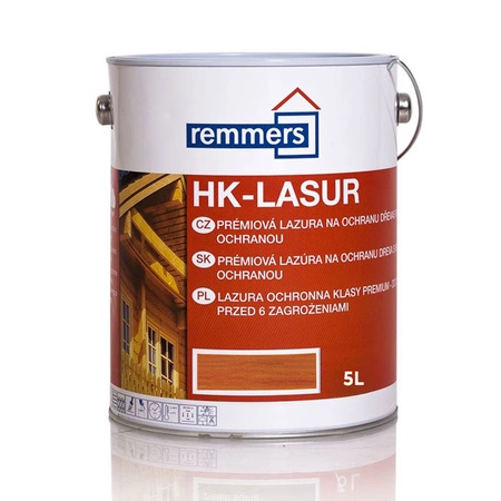 OUTLET Remmers Aidol HK Lasur 5 L Holzlasur Holzschutz - Mahagoni