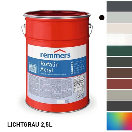 REMMERS ROFALIN ACRYL - 2.5 LTR (LICHTGRAU)