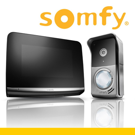 Somfy Videosprechanlage V500 iO PREMIUM Türsprechanlagen mit AC adapter PRO