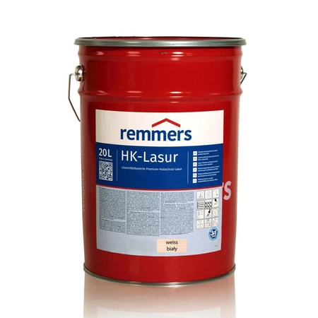 Remmers HK Lasur 20 L Weiß – 3in1 Holzschutzmittel