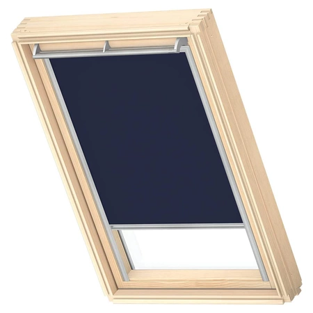 OUTLET VELUX DKL U08 1100S Dunkelblau Verdunkelungsrollo für Dachfenster 134x140