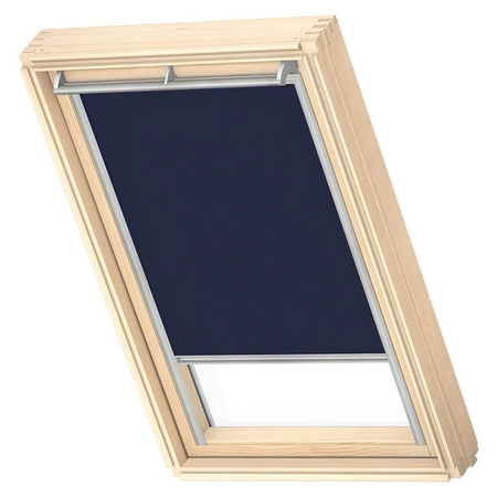 OUTLET VELUX DKL 104 1100S Verdunkelungsrollo 55x98 Silberne Seitenschienen 