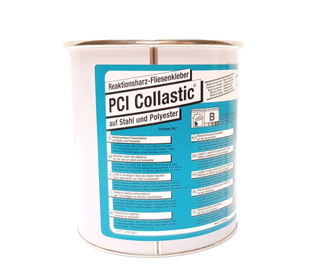 PCI Collastic 3kg Reaktionsharz-Fliesenkleber Stahl Polyester Naturstein