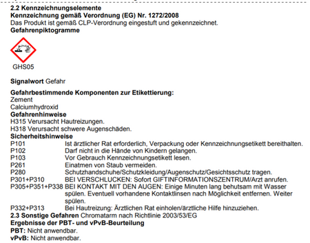 Remmers Grobzugmörtel