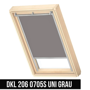 OUTLET VELUX DKL 206 0705S Verdunkelungsrollo 66x118 (DKL)  Seitenschienen