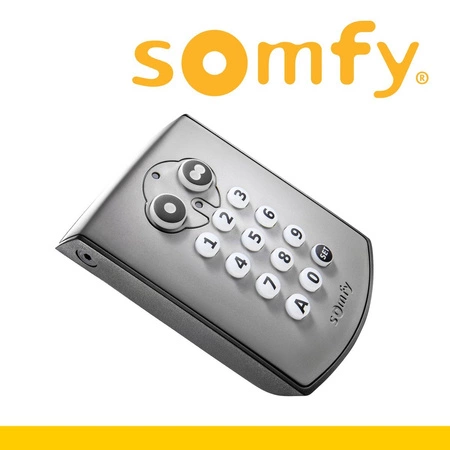 SOMFY Funk codetaster RTS 433.42 MHz DigiPad 2-kanal Bedientasten IP 54 