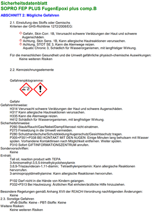 SOPRO FUGENEPOXI PLUS FEP Epoxi Epoxidharz Fugenmörtel 5 KG Silbergrau