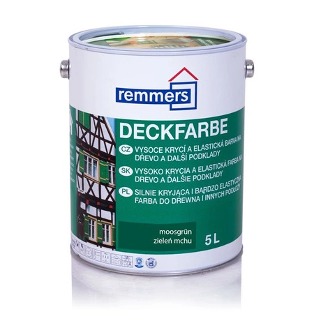 Remmers Peinture couvrante [Deckfarbe] 5L vert mousse