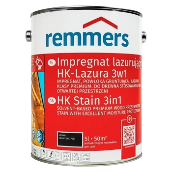 Remmers HK Lasur 5 L Ebenholz – 3in1 Holzschutzmittel