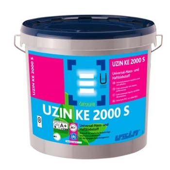 UZIN KE 2000 S Universal Nass Haftklebstoff KLEBER für Vinyl PVC 2 kg 6 kg 14 kg