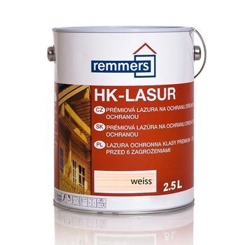 Remmers HK Lasur 2,5 L Weiß – 3in1 Holzschutzmittel