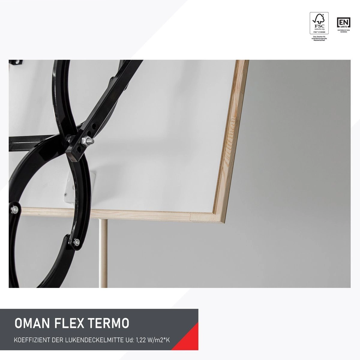 Oman Bodentreppe - Scherentreppe offers Flex Termo 70x70