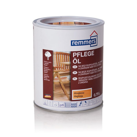Remmers Pflege Öl 0,75 L Holzöl Terrassenöl Gartenmöbelöl - Douglasie