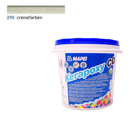 MAPEI Kerapoxy CQ  Epoxidharz Fugenmörtel Fliesen 3 KG Nr 290 Cremefarben