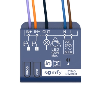 OUTLET Somfy IZYMO io Unterputzsender Transmitter Empfänger mit LED-Dimmfunktion